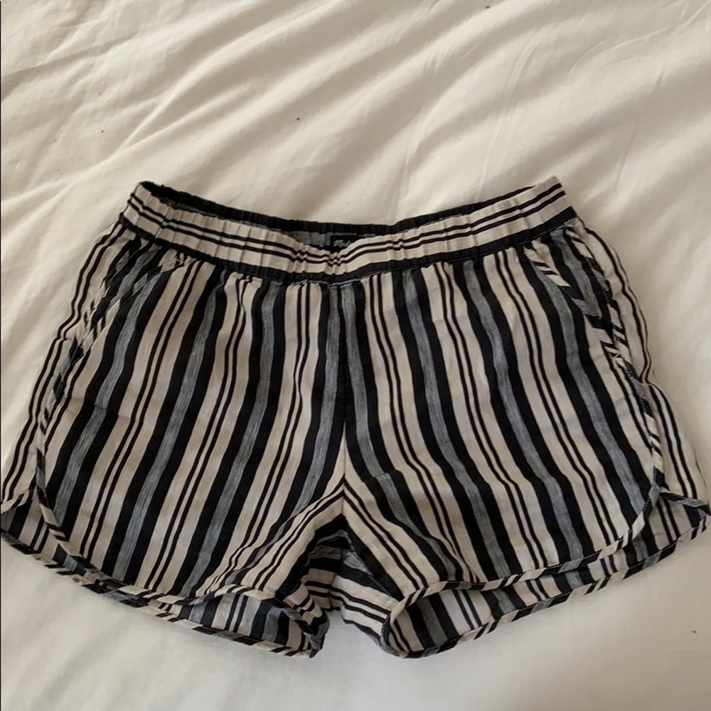 🤍SOLD💙 Madewell short, linen+cotton+poly blend